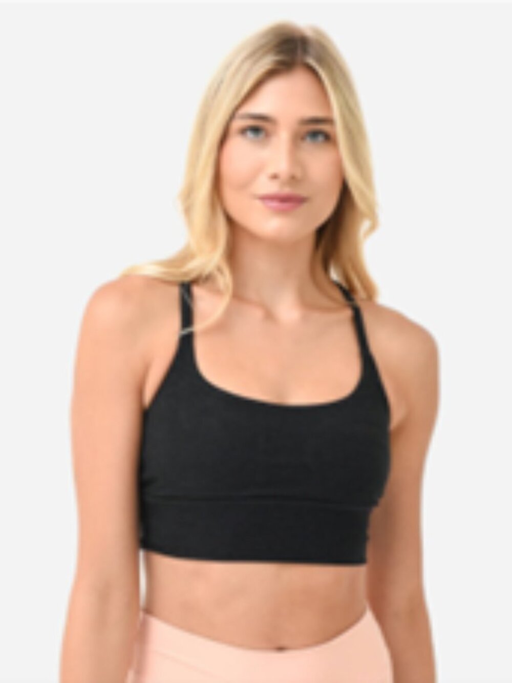 2  FOR ONE:  Vuori Black + Grey Evolution Sports Bra - S - Picture 2 of 8